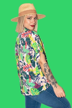 CAMISA FLORIPA - BLACKMAPA