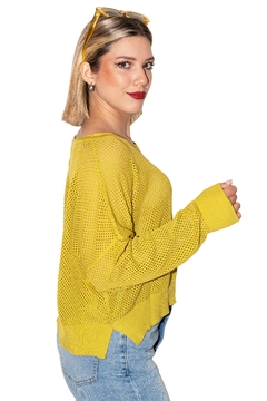 SWEATER MIAMI LIME - comprar online