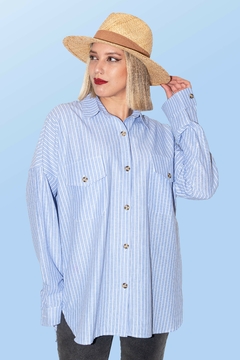 CAMISA ITALY BLUE - comprar online