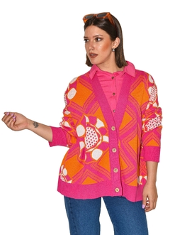 CARDIGAN SAILOR PINK - comprar online