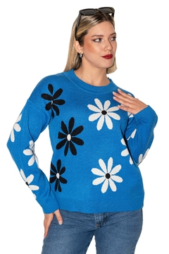 SWEATER DAISY BLUE