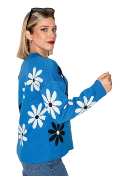 SWEATER DAISY BLUE - comprar online