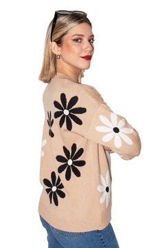 SWEATER DAISY LATTE - comprar online