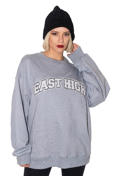 BUZO EAST HIGH GRIS - comprar online