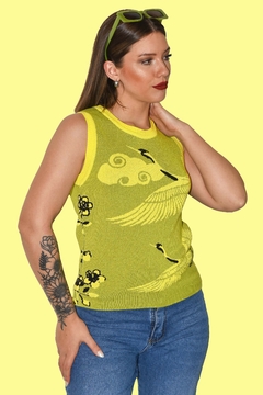 MUSCULOSA FENIX LIME - BLACKMAPA