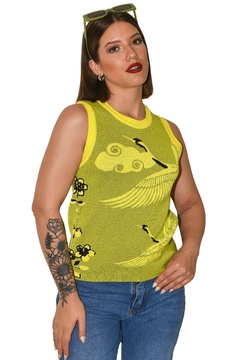 MUSCULOSA FENIX LIME - comprar online