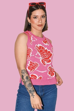 MUSCULOSA FLORA PINK - BLACKMAPA