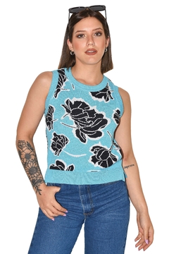 MUSCULOSA FLORA BLUE