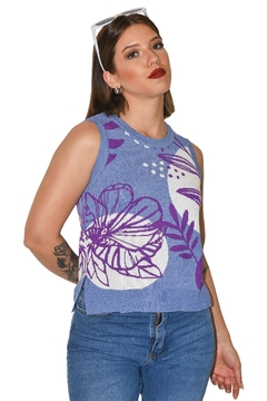 MUSCULOSA ORGANIC LAVANDA - comprar online