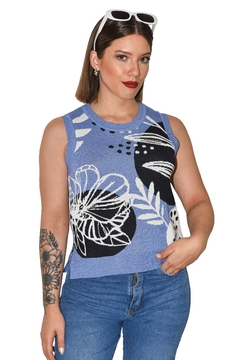 MUSCULOSA ORGANIC BLUE