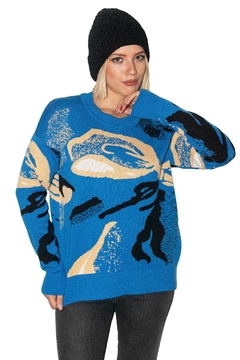 SWEATER ART BLUE