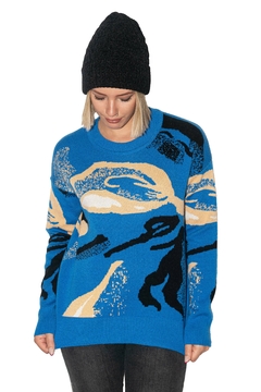 SWEATER ART BLUE - comprar online