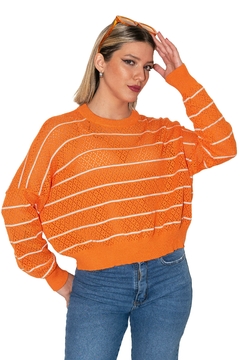 SWEATER FLORIDA ORANGE