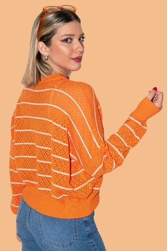 SWEATER FLORIDA ORANGE - BLACKMAPA