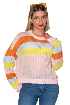 SWEATER HAWAII ROSE