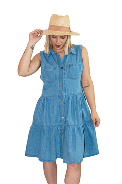 VESTIDO JEAN CAROL - comprar online