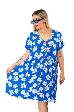 VESTIDO FLOR BLUE - comprar online