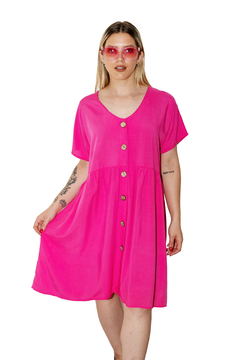 VESTIDO COCO FUCSIA