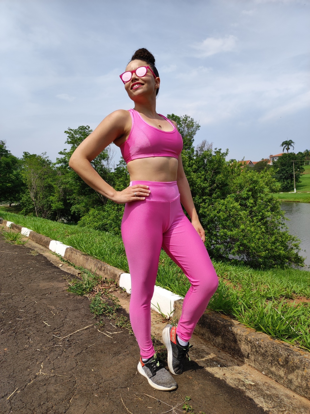 Calça Legging Pink Power - Comprar em Health Oficial
