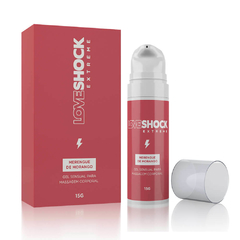 EXCITANTE LOVESHOCK EXTREME MERENGUE DE MORANGO BEIJÁVEL - 12g