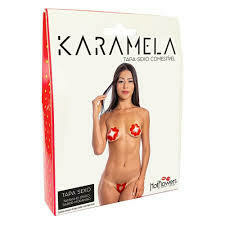 Karamela Lingerie Comestível - Morango - comprar online