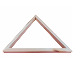 Triângulo Madeira para bolas até 54mm - Pinus - comprar online