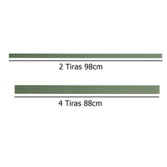 Borrachas cortada (2 de 98cm e 4 de 88cm) MIRIM / RETA P/ Mesa 1,90x1,20 De Bilhar / Sinuca - comprar online