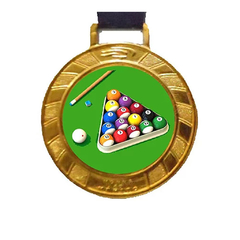 Medalhas de Bilhar Adesivadas - Ouro, Prata e Bronze - comprar online