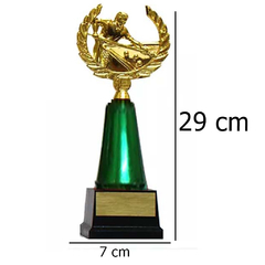 Troféu de Bilhar / Sinuca 29cm - 103BL - Solutos - Jogos, Esportes e Lazer