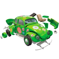 Blocos de Montar VW Fusca Flower Power Quick Build - Airfix