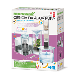 brinquedo-purificação-de-água, kit-de-purificação-de-água, como-purificar-água, ciência-da-água, filtro-de-água, como-filtrar-água, kit-de-dessalinização, como-dessalinização-água