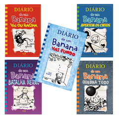 Capas Diário de um Banana vol. 11 ao vol. 15