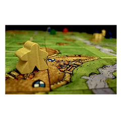 Jogo Carcassonne tabuleiro