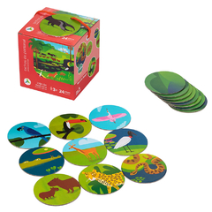 Jogo da Memória Bichos do Pantanal Araquarela - Casa do Brinquedo® Melhores  Preços e Entrega Rápida