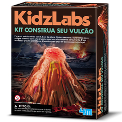 vulcão-de-brinquedo, kit-vulcão, experiência-de-vulcão, projeto-de-vulcão, erupção-com-bicarbonato, erupção-com-vinagre, como-fazer-erupção, simular-erupção-de-vulcão