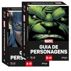 Guias de Personagens Marvel A-H + 2 Quebra Cabeças 300 peças - Catapulta