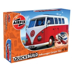 Blocos de Montar VW Kombi Quick Build Vermelha - Airfix na internet