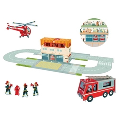 Mãos à obra Livro e Cenário 3D: Bombeiros - V&R Editoras - comprar online