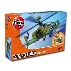 Blocos de Montar Helicóptero Apache Quick Build - Airfix - comprar online