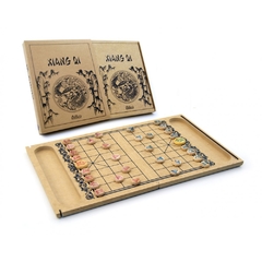 Toyvian Aprendendo Jogo De Xadrez Jogos De Tabuleiro Chineses Brinquedos De  Desenvolvimento Xadrez Chinês Xiangqi Jogo De Estratégia Xadrez