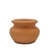 Vaso de cerâmica mini na cor terracota (20140) - unidade