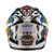 Capacete Texx HAWK - HUNGER CINZA e AMARELO - Firewolf Motorcycle