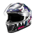 Capacete Texx HAWK - HUNGER ROSA E CINZA - Firewolf Motorcycle