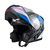 CAPACETE TEXX GLADIATOR V3 REISEN AZUL ROSA BRANCO - loja online