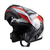 CAPACETE TEXX GLADIATOR V3 REISEN VERMELHO E BRANCO - loja online