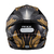 Imagem do Capacete Texx HAWK - ALIEN DOURADO PRETO