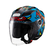 Capacete Texx UGELLO - HUNGER AZUL