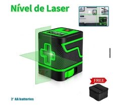 Nível A Laser 2 Linhas Verde Com Mini Tripé - comprar online