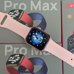 Smartwatch I8 Pro Max Notifica Mensagem Faz E Recebe Chamada - Lá de Fora Shop