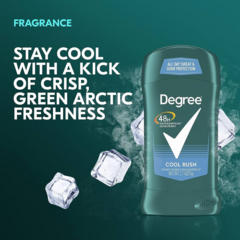 Desodorante Antitranspirante Degree Men Cool Rush Importado na internet